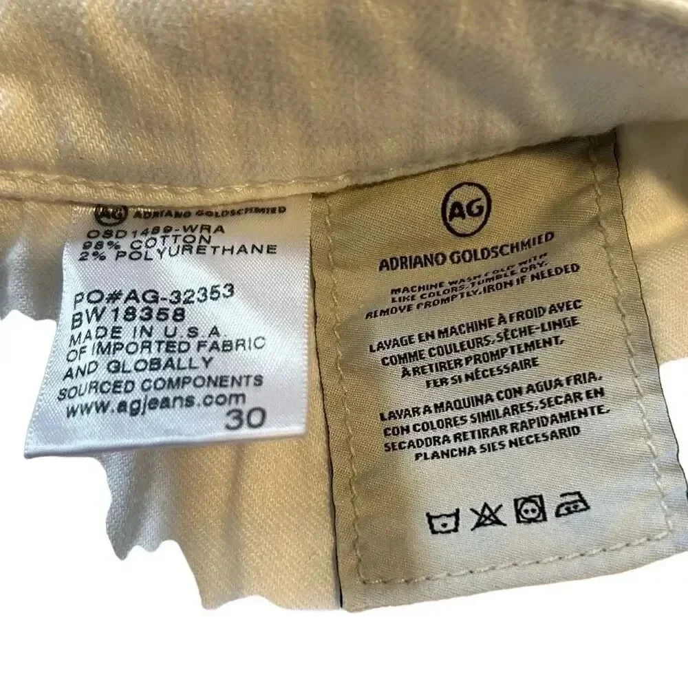 Adriano Goldschmied Haley X boyfriend roll up shorts size 30